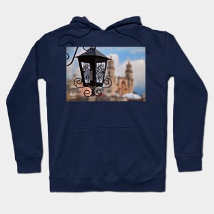 Looking at Merida Cathedral from the top of the hotel Hoodie